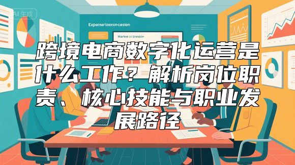跨境电商数字化运营是什么工作？解析岗位职责、核心技能与职业发展路径