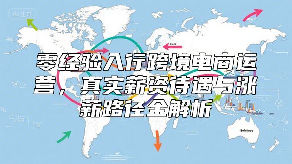 零经验入行跨境电商运营，真实薪资待遇与涨薪路径全解析