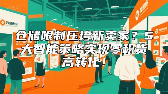 仓储限制压垮新卖家？5大智能策略实现零积货高转化！