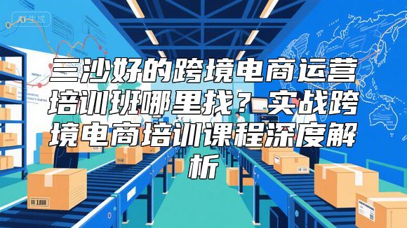 三沙好的跨境电商运营培训班哪里找？实战跨境电商培训课程深度解析