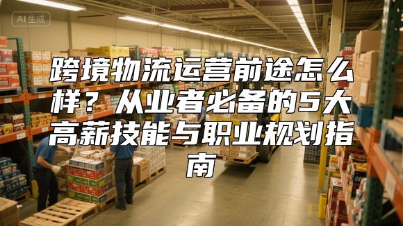 跨境物流运营前途怎么样？从业者必备的5大高薪技能与职业规划指南