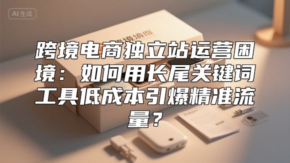 跨境电商独立站运营困境：如何用长尾关键词工具低成本引爆精准流量？