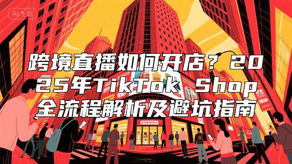 跨境直播如何开店？2025年TikTok Shop全流程解析及避坑指南
