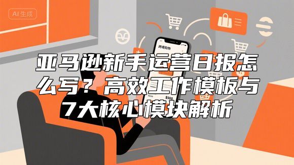 亚马逊新手运营日报怎么写？高效工作模板与7大核心模块解析