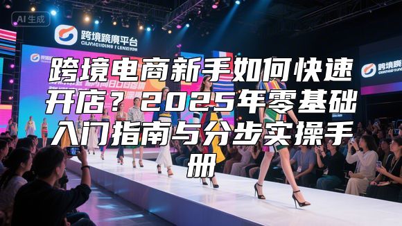 跨境电商新手如何快速开店？2025年零基础入门指南与分步实操手册