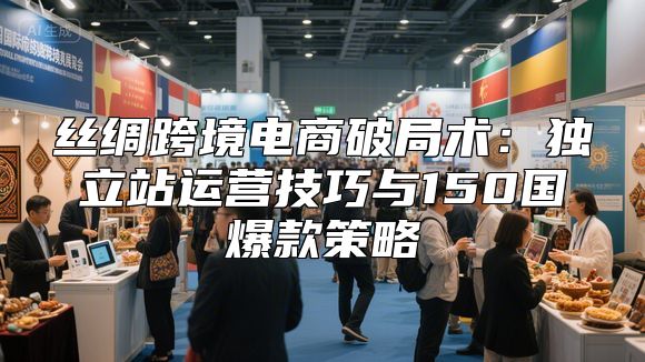 丝绸跨境电商破局术：独立站运营技巧与150国爆款策略