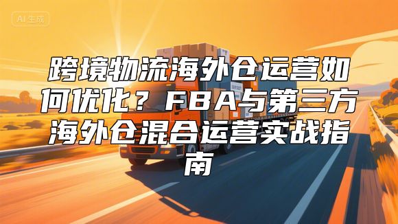 跨境物流海外仓运营如何优化？FBA与第三方海外仓混合运营实战指南