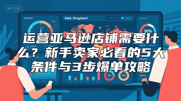 运营亚马逊店铺需要什么？新手卖家必看的5大条件与3步爆单攻略