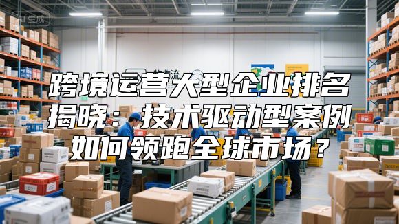 跨境运营大型企业排名揭晓：技术驱动型案例如何领跑全球市场？