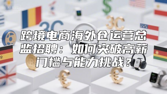 跨境电商海外仓运营总监招聘：如何突破高薪门槛与能力挑战？