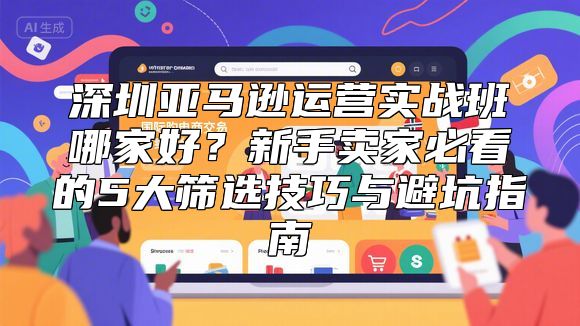 深圳亚马逊运营实战班哪家好？新手卖家必看的5大筛选技巧与避坑指南