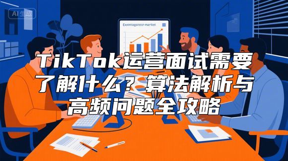 TikTok运营面试需要了解什么？算法解析与高频问题全攻略