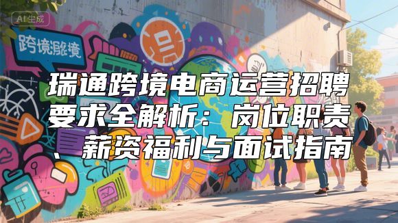 瑞通跨境电商运营招聘要求全解析：岗位职责、薪资福利与面试指南