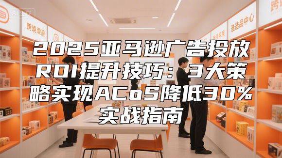 2025亚马逊广告投放ROI提升技巧：3大策略实现ACoS降低30%实战指南