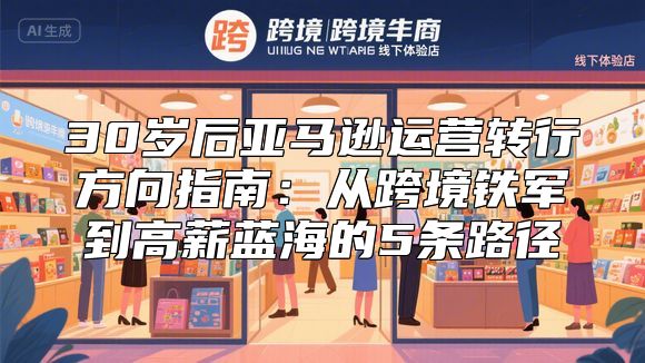 30岁后亚马逊运营转行方向指南：从跨境铁军到高薪蓝海的5条路径