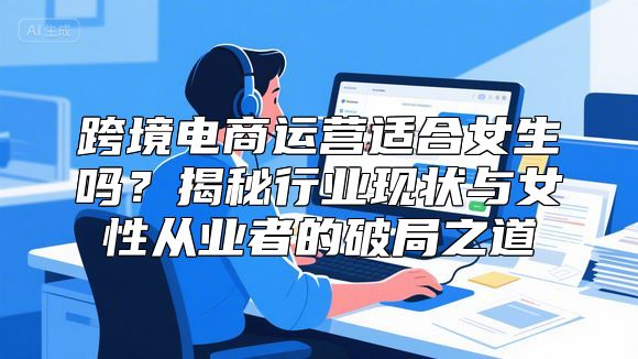 跨境电商运营适合女生吗？揭秘行业现状与女性从业者的破局之道
