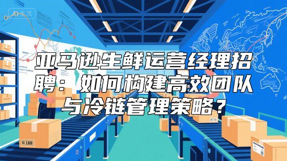 亚马逊生鲜运营经理招聘：如何构建高效团队与冷链管理策略？