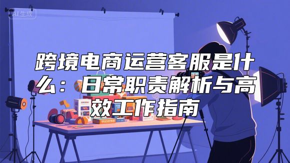 跨境电商运营客服是什么：日常职责解析与高效工作指南