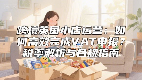跨境英国小店运营：如何高效完成VAT申报？税率解析与合规指南