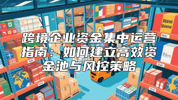 跨境企业资金集中运营指南：如何建立高效资金池与风控策略