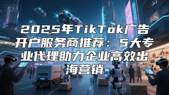 2025年TikTok广告开户服务商推荐：5大专业代理助力企业高效出海营销