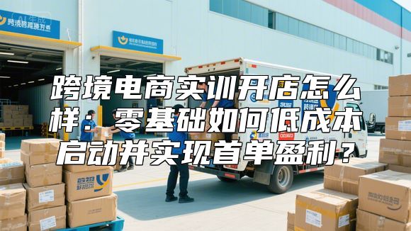 跨境电商实训开店怎么样：零基础如何低成本启动并实现首单盈利？