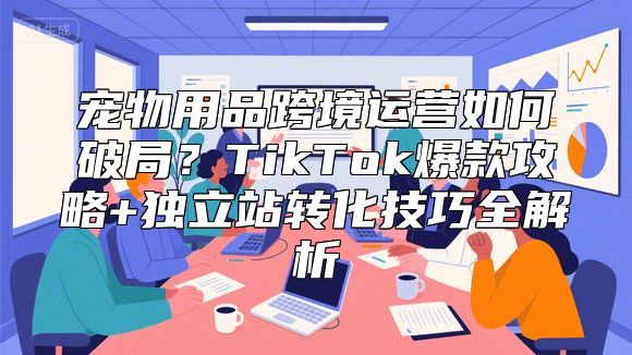 宠物用品跨境运营如何破局？TikTok爆款攻略+独立站转化技巧全解析