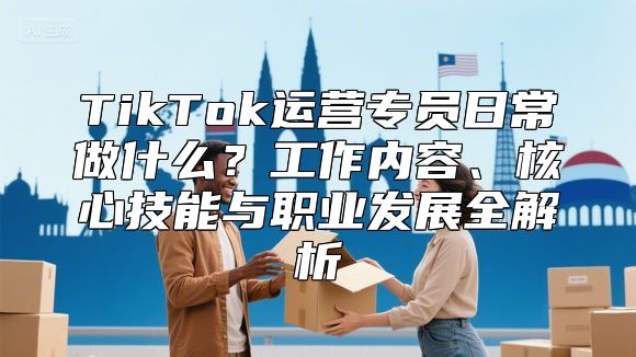 TikTok运营专员日常做什么？工作内容、核心技能与职业发展全解析