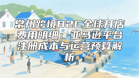 常州跨境B2C全球开店费用明细：亚马逊平台注册成本与运营预算解析