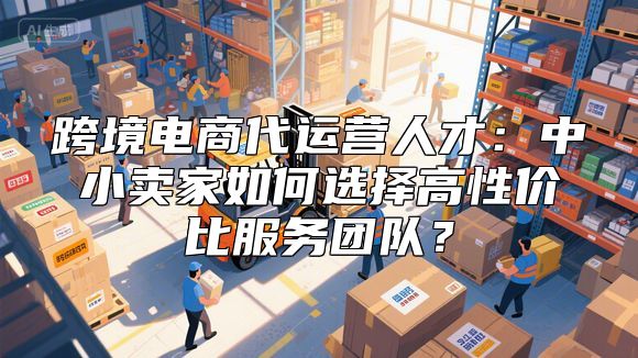 跨境电商代运营人才：中小卖家如何选择高性价比服务团队？