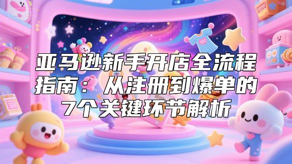 亚马逊新手开店全流程指南：从注册到爆单的7个关键环节解析