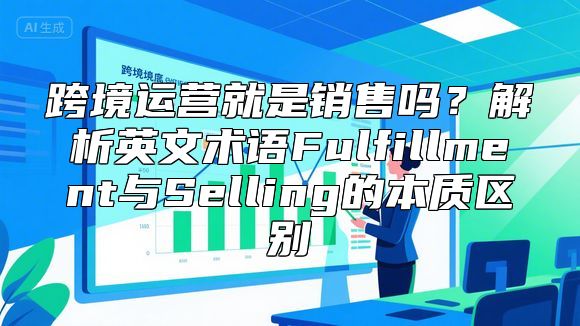 跨境运营就是销售吗？解析英文术语Fulfillment与Selling的本质区别