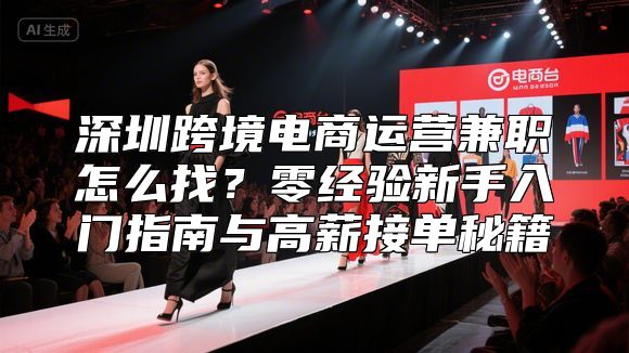 深圳跨境电商运营兼职怎么找？零经验新手入门指南与高薪接单秘籍