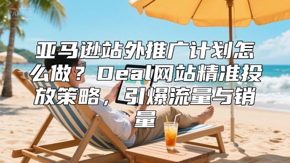亚马逊站外推广计划怎么做？Deal网站精准投放策略，引爆流量与销量