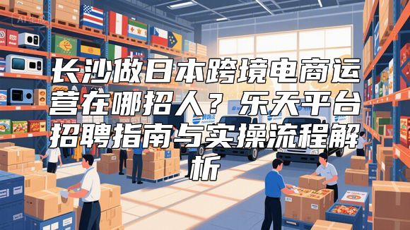长沙做日本跨境电商运营在哪招人？乐天平台招聘指南与实操流程解析