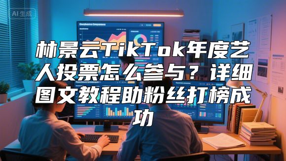 林景云TikTok年度艺人投票怎么参与？详细图文教程助粉丝打榜成功