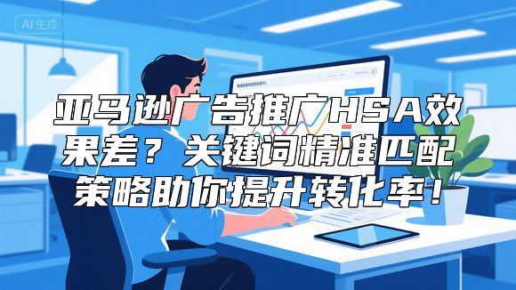 亚马逊广告推广HSA效果差？关键词精准匹配策略助你提升转化率！