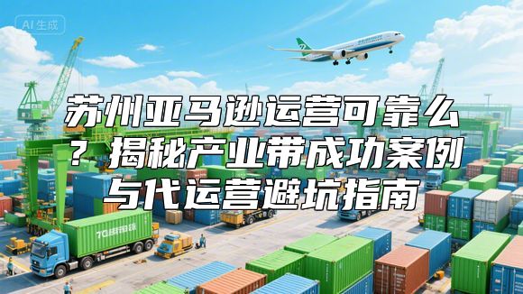 苏州亚马逊运营可靠么？揭秘产业带成功案例与代运营避坑指南