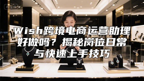 Wish跨境电商运营助理好做吗？揭秘岗位日常与快速上手技巧
