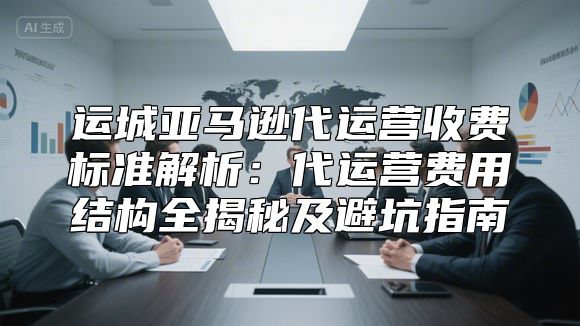 运城亚马逊代运营收费标准解析：代运营费用结构全揭秘及避坑指南