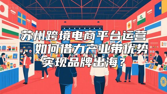 苏州跨境电商平台运营，如何借力产业带优势实现品牌出海？