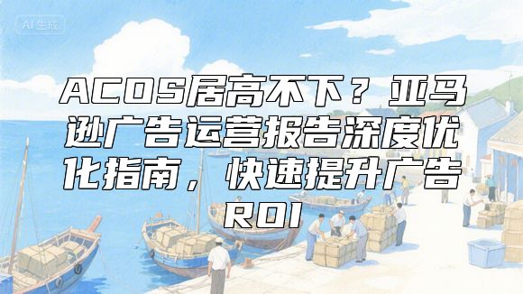 ACOS居高不下？亚马逊广告运营报告深度优化指南，快速提升广告ROI