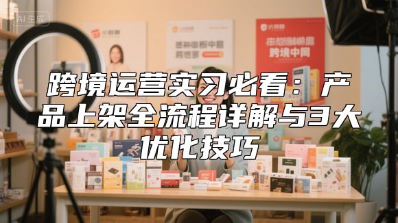 跨境运营实习必看：产品上架全流程详解与3大优化技巧