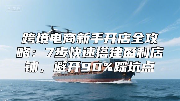 跨境电商新手开店全攻略：7步快速搭建盈利店铺，避开90%踩坑点