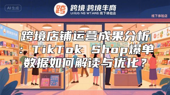 跨境店铺运营成果分析：TikTok Shop爆单数据如何解读与优化？