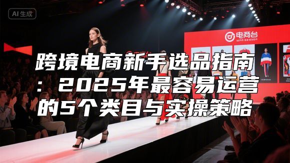 跨境电商新手选品指南：2025年最容易运营的5个类目与实操策略