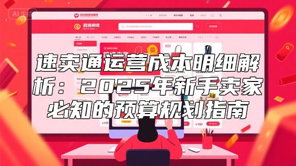 速卖通运营成本明细解析：2025年新手卖家必知的预算规划指南