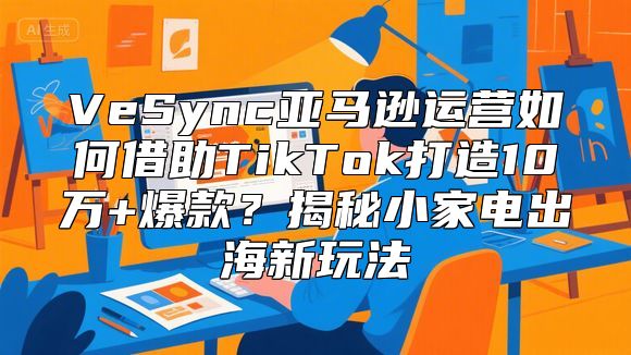 VeSync亚马逊运营如何借助TikTok打造10万+爆款？揭秘小家电出海新玩法