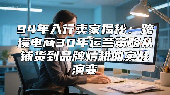 94年入行卖家揭秘：跨境电商30年运营策略从铺货到品牌精耕的实战演变
