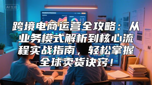 跨境电商运营全攻略：从业务模式解析到核心流程实战指南，轻松掌握全球卖货诀窍！